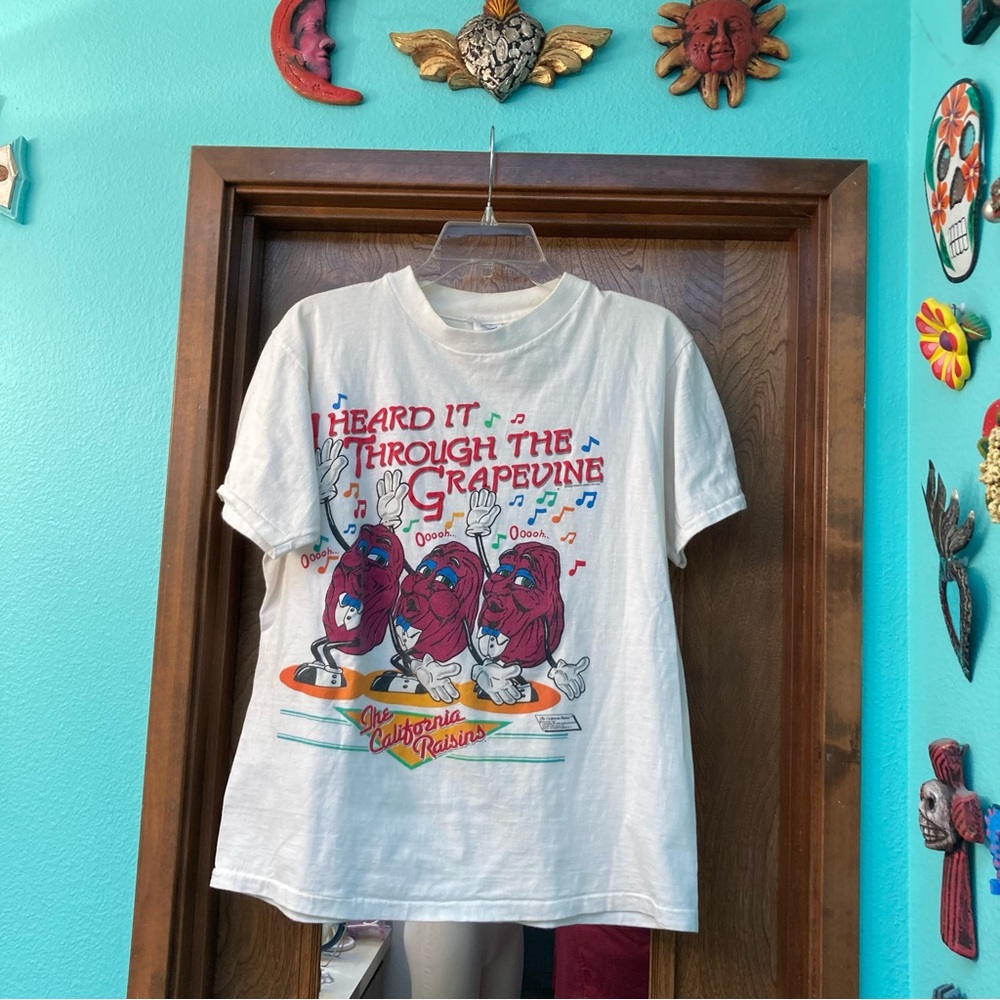 1987 California Rasins T-shirt